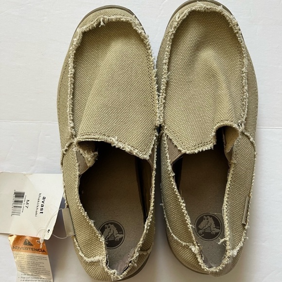 Crocs Avast Khaki Slip On Shoe M 7 New with Tags - Picture 3 of 6